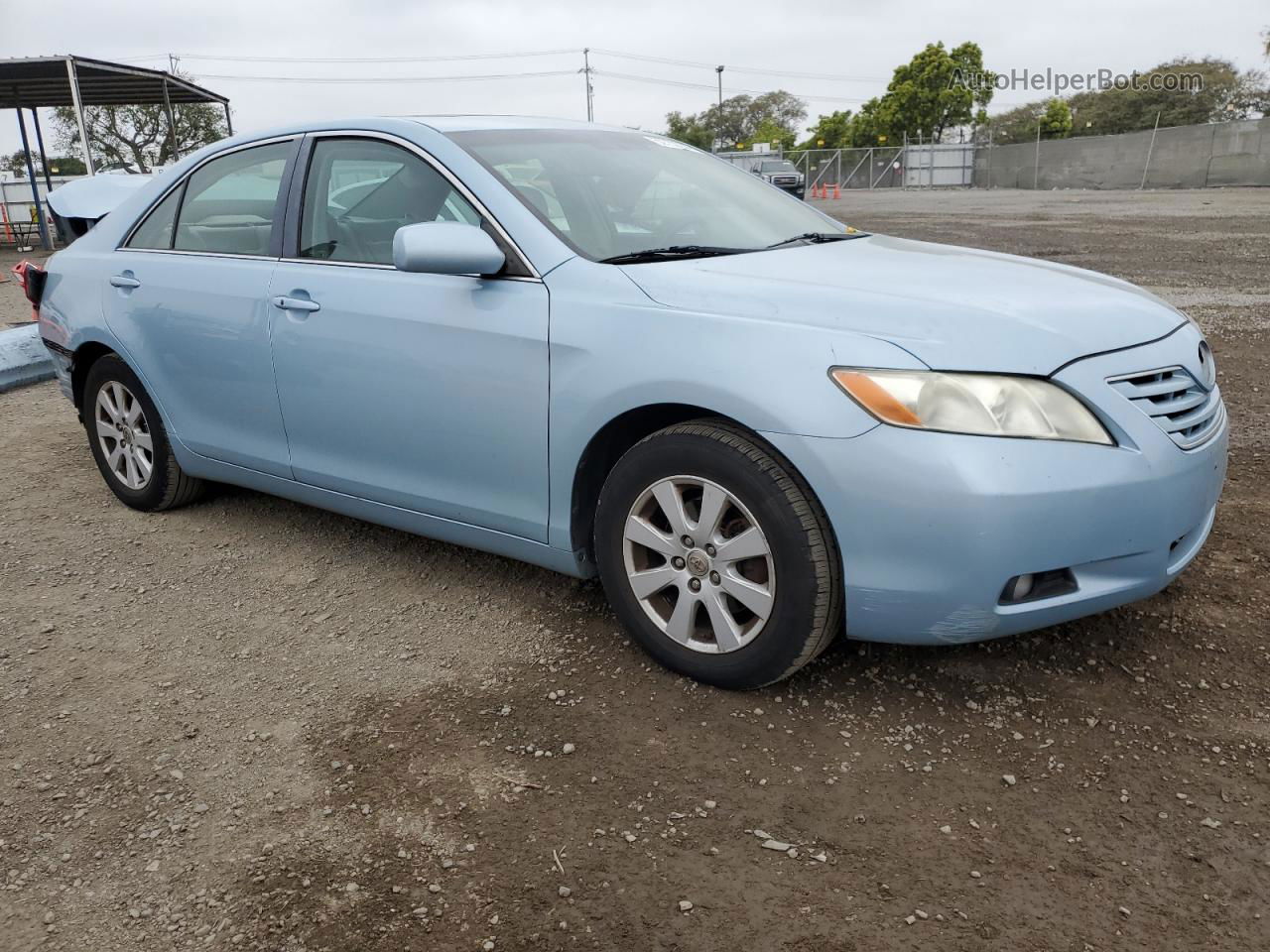 2007 Toyota Camry Le Blue vin: 4T1BK46K27U554951