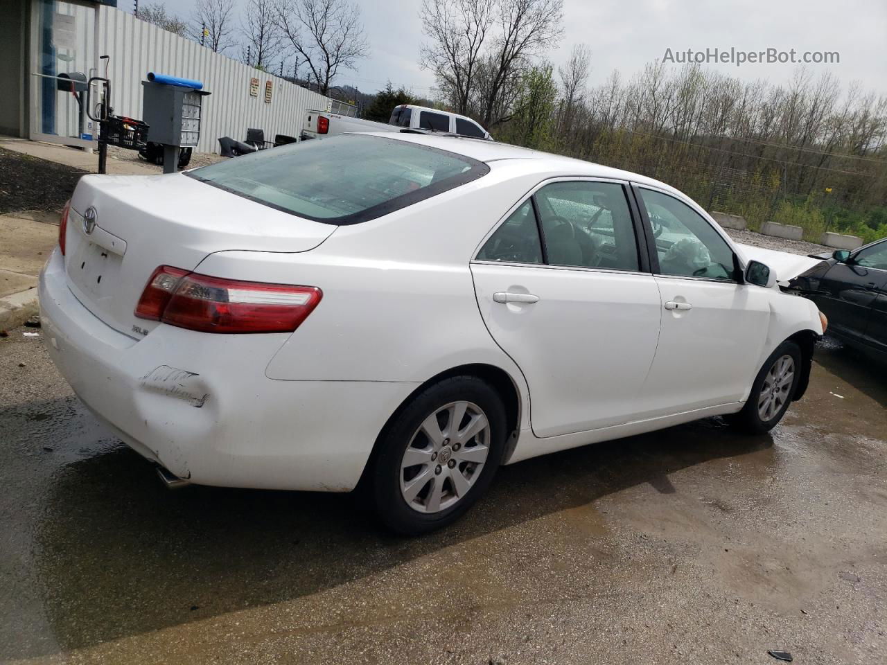 2008 Toyota Camry Le White vin: 4T1BK46K28U561674