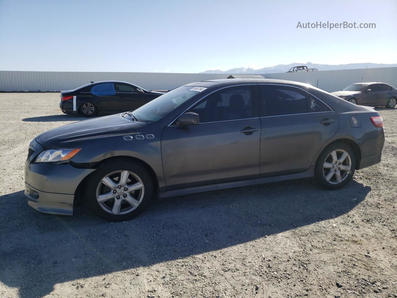 2009 Toyota Camry Se Gray vin: 4T1BK46K29U077666