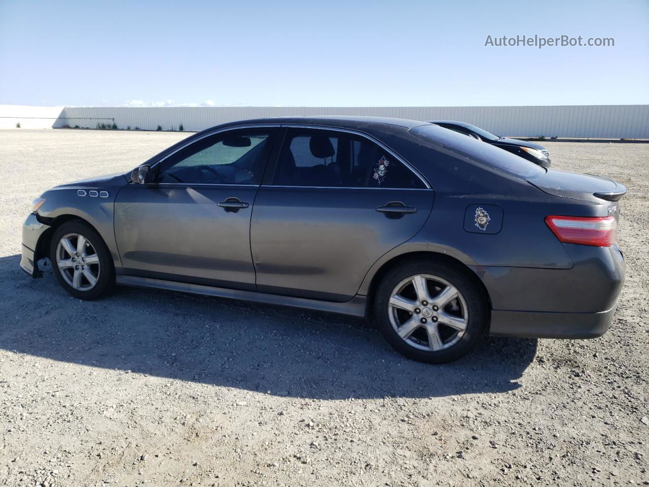 2009 Toyota Camry Se Gray vin: 4T1BK46K29U077666