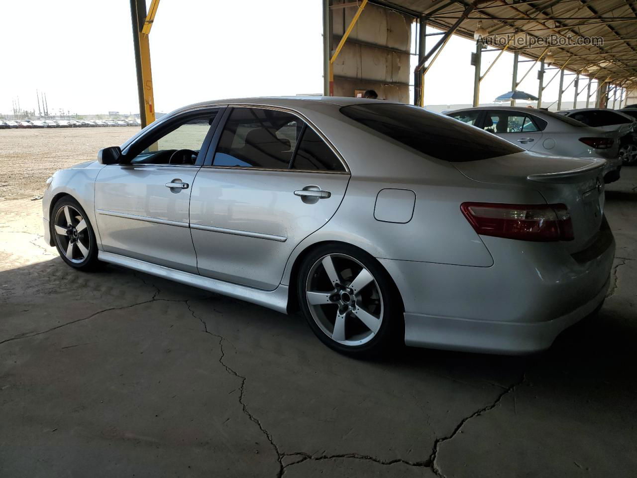 2009 Toyota Camry Se Silver vin: 4T1BK46K29U096623