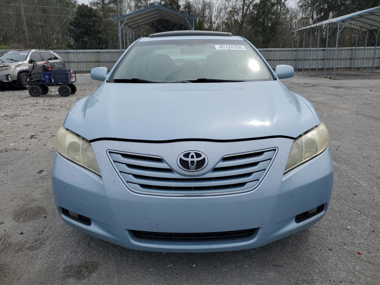 2009 Toyota Camry Se Синий vin: 4T1BK46K29U585460