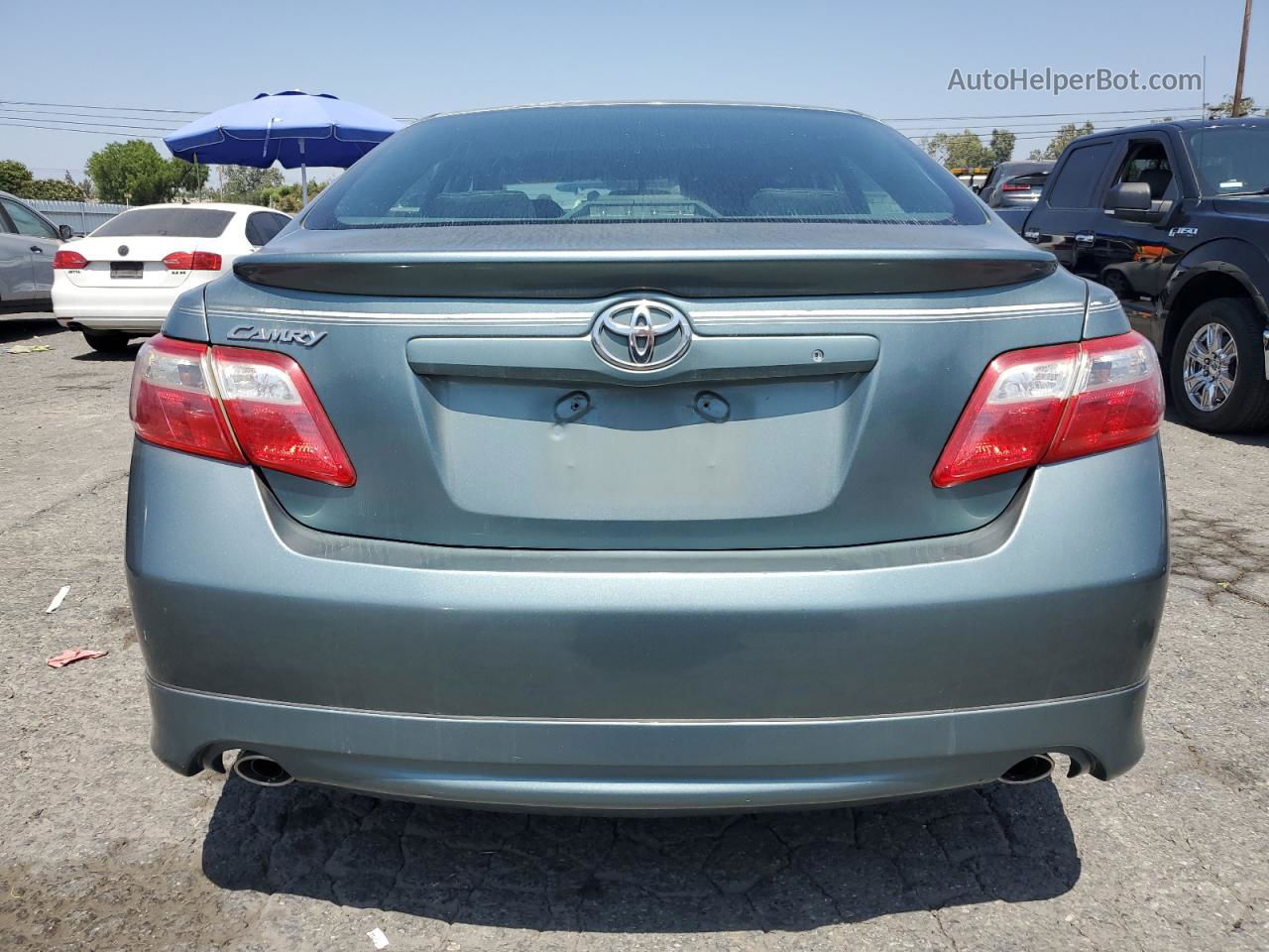 2007 Toyota Camry Le Green vin: 4T1BK46K37U509016