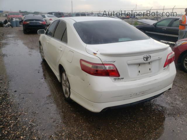 2007 Toyota Camry Le White vin: 4T1BK46K37U519187