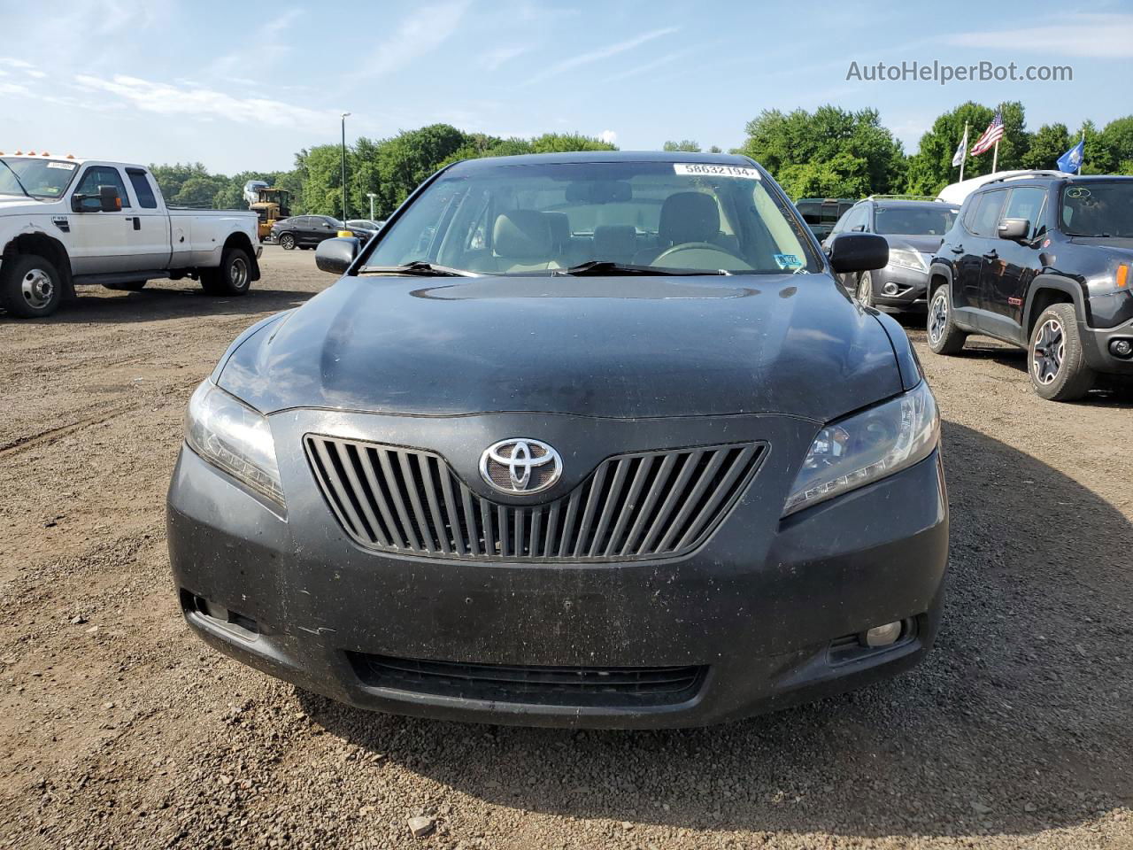 2009 Toyota Camry Se Black vin: 4T1BK46K39U078633