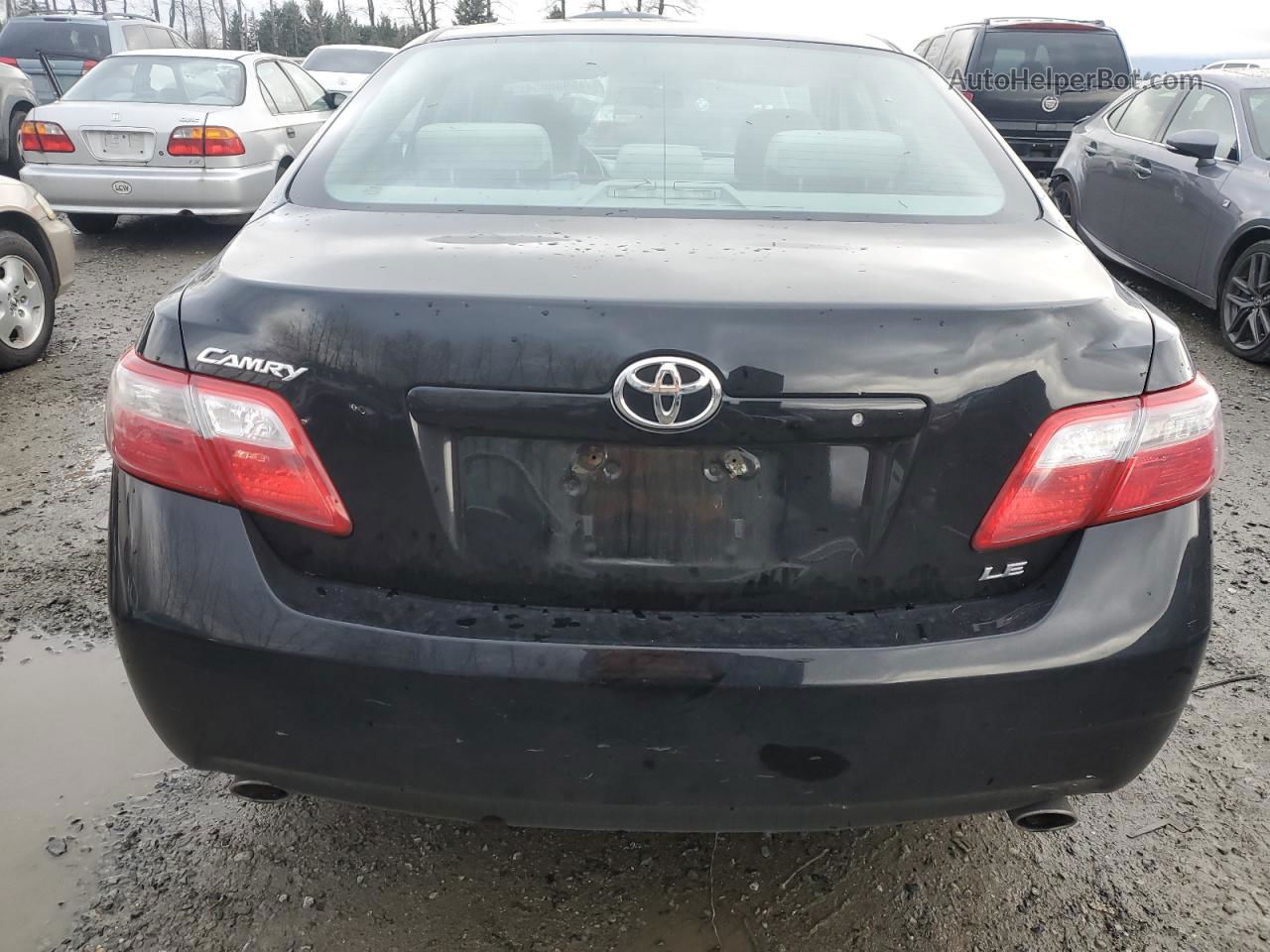 2009 Toyota Camry Se Black vin: 4T1BK46K39U083752