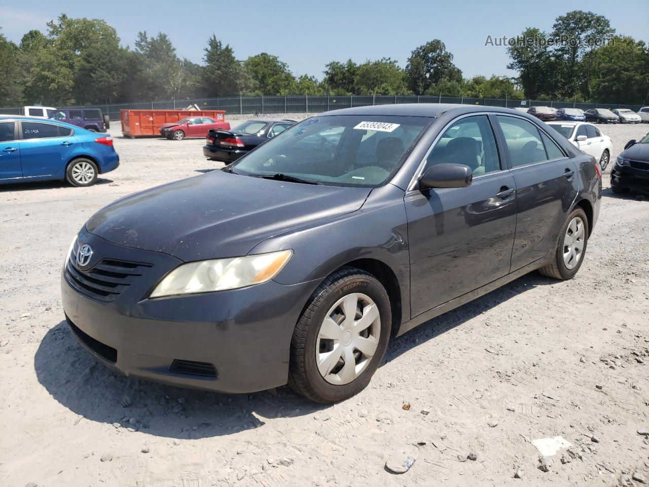 2009 Toyota Camry Se Серый vin: 4T1BK46K39U084674