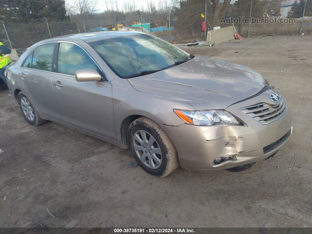 2009 Toyota Camry Xle V6 Beige vin: 4T1BK46K39U589954