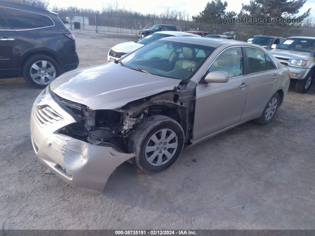 2009 Toyota Camry Xle V6 Beige vin: 4T1BK46K39U589954