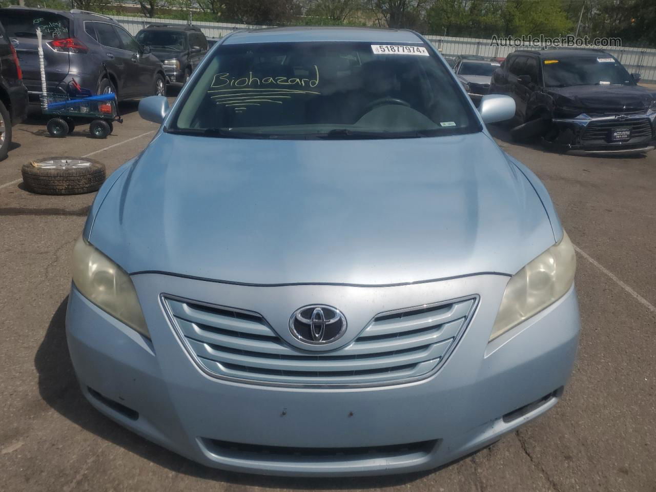 2009 Toyota Camry Se Blue vin: 4T1BK46K39U592286