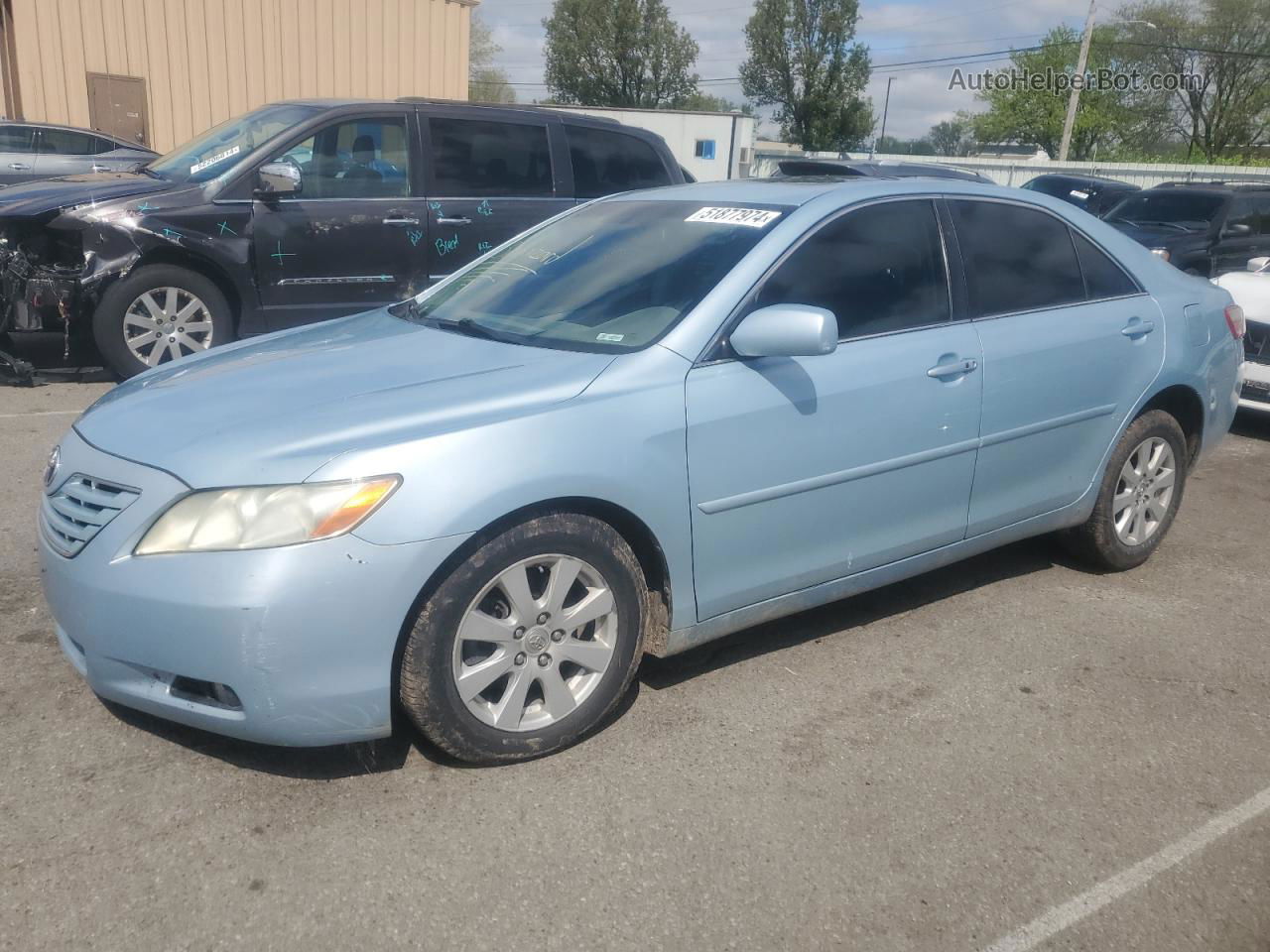 2009 Toyota Camry Se Синий vin: 4T1BK46K39U592286