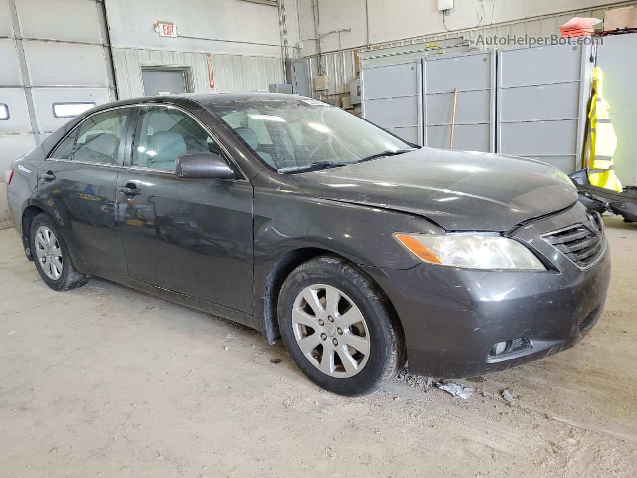 2007 Toyota Camry Le Gray vin: 4T1BK46K47U558273