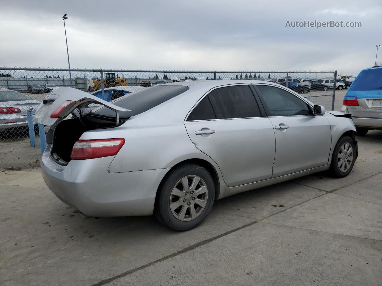 2009 Toyota Camry Se Silver vin: 4T1BK46K49U090788