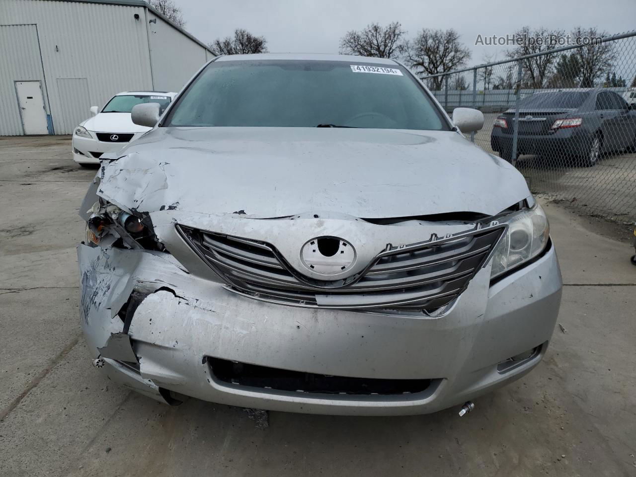 2009 Toyota Camry Se Silver vin: 4T1BK46K49U090788