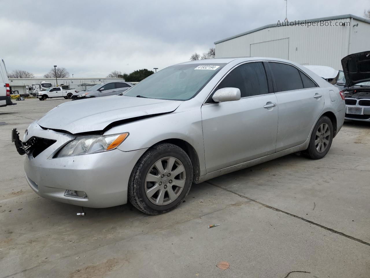 2009 Toyota Camry Se Silver vin: 4T1BK46K49U090788