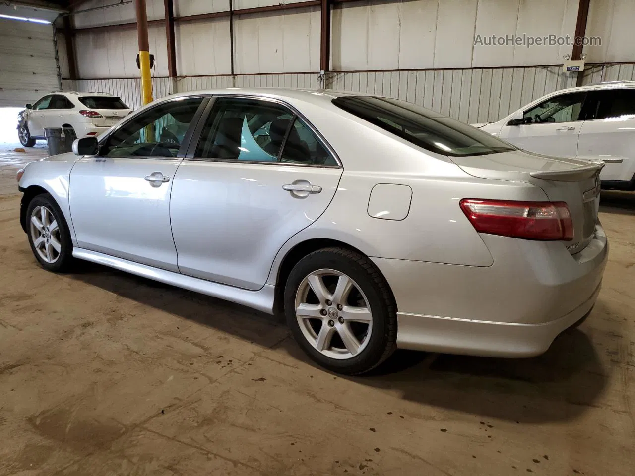 2009 Toyota Camry Se Silver vin: 4T1BK46K49U091374