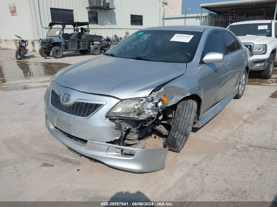 2009 Toyota Camry Se V6 Silver vin: 4T1BK46K49U579577