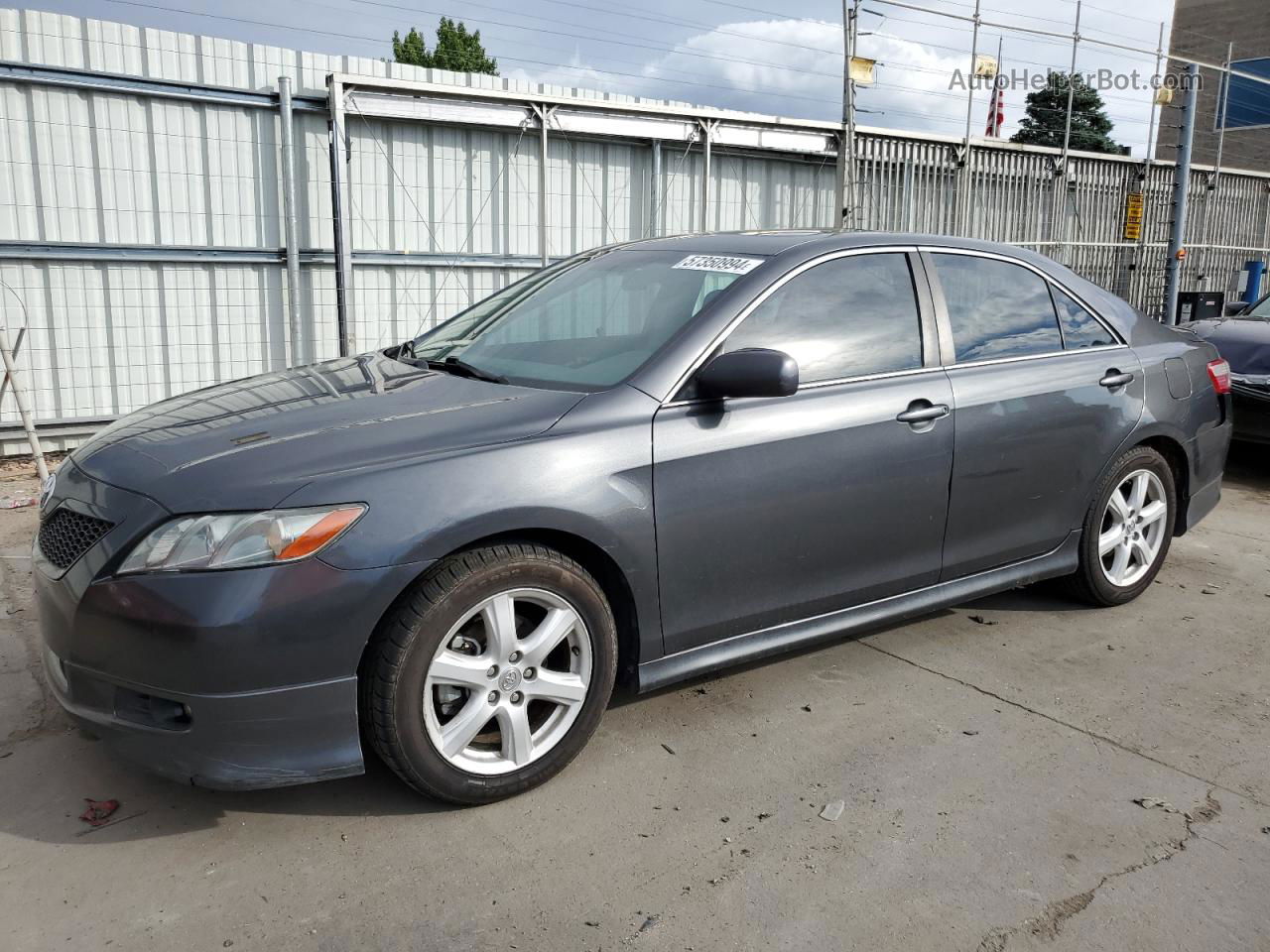 2007 Toyota Camry Le Charcoal vin: 4T1BK46K57U039054