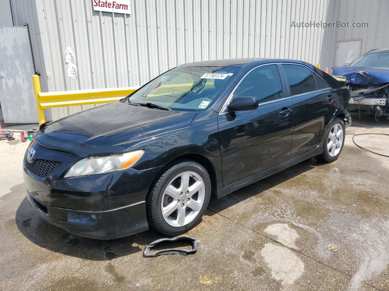 2009 Toyota Camry Se Black vin: 4T1BK46K59U082778