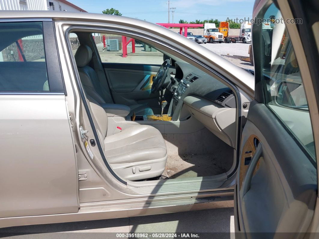 2007 Toyota Camry Xle V6 Gold vin: 4T1BK46K67U009674