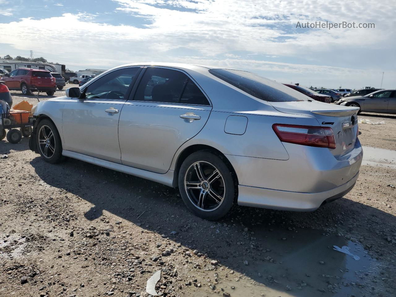 2008 Toyota Camry Le Silver vin: 4T1BK46K78U562304