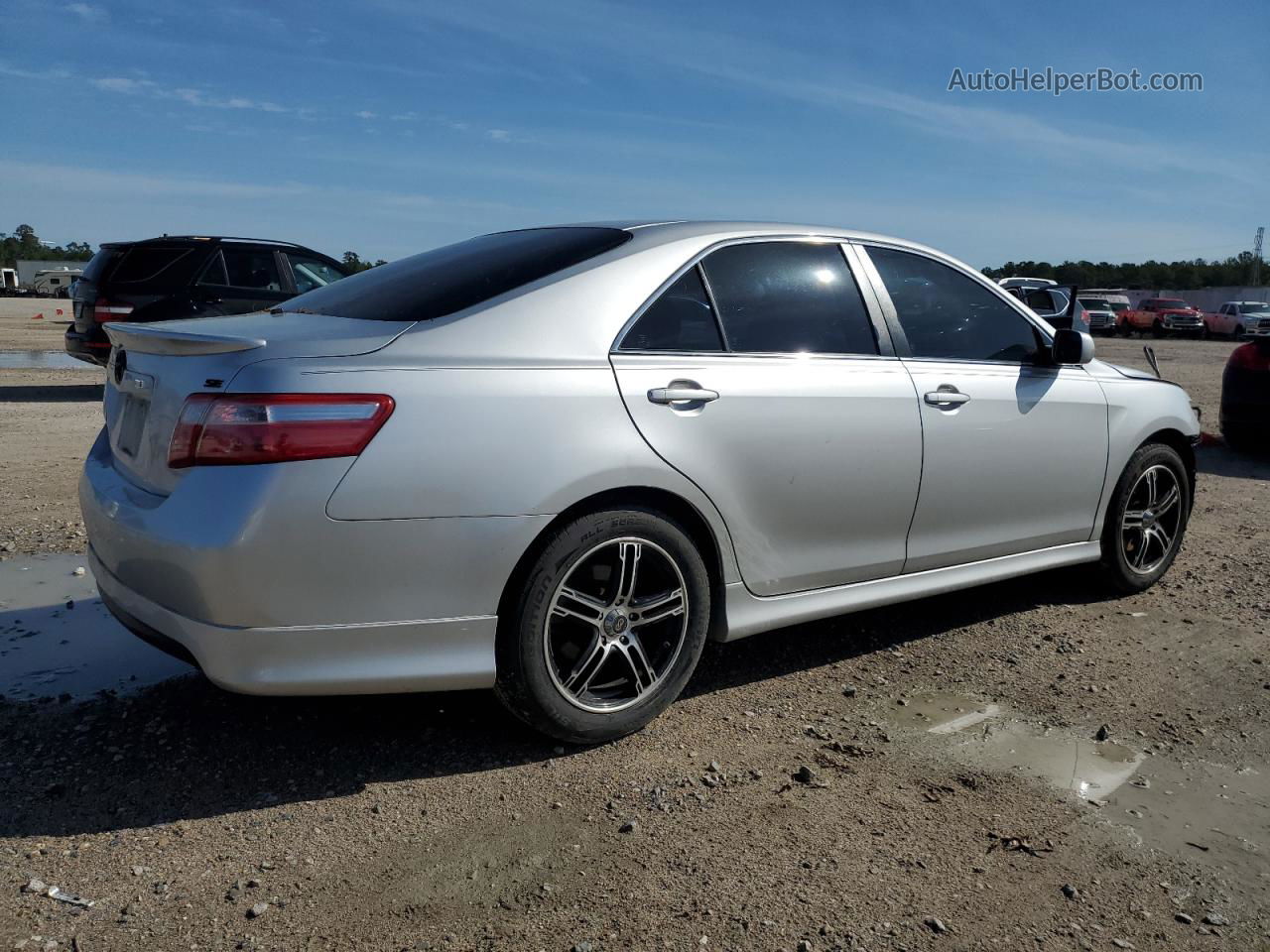 2008 Toyota Camry Le Silver vin: 4T1BK46K78U562304