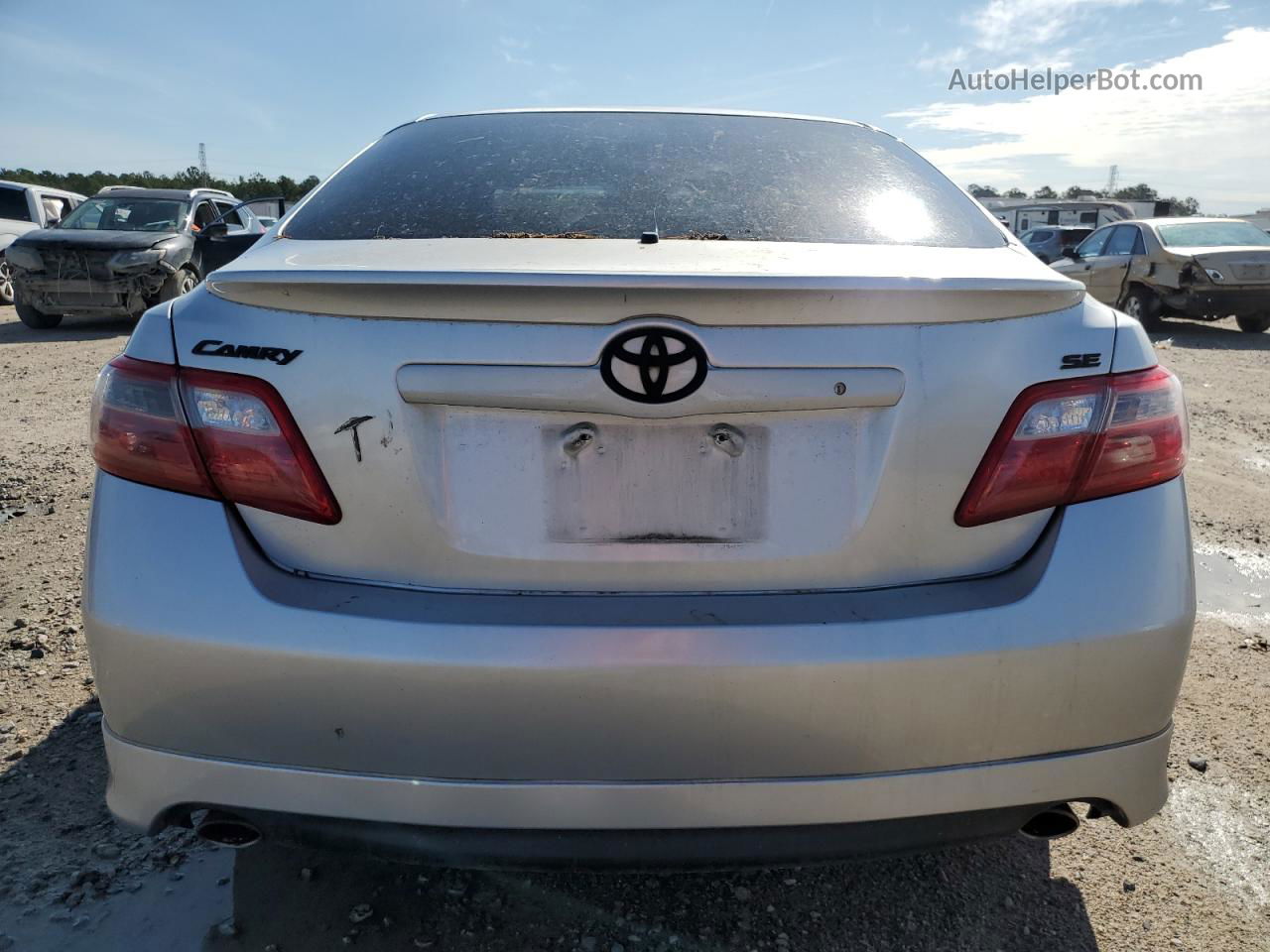 2008 Toyota Camry Le Silver vin: 4T1BK46K78U562304