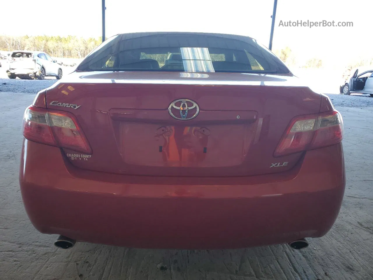 2009 Toyota Camry Se Red vin: 4T1BK46K79U078487