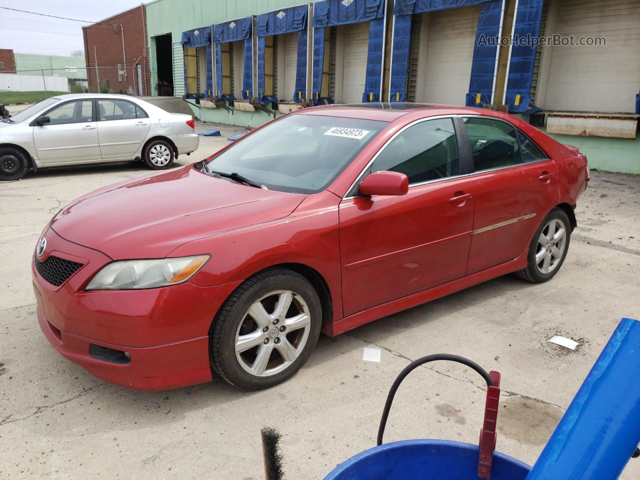 2009 Toyota Camry Se Red vin: 4T1BK46K79U088288