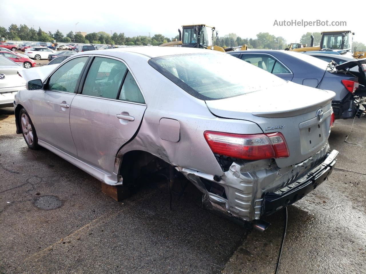 2009 Toyota Camry Se Silver vin: 4T1BK46K79U093457