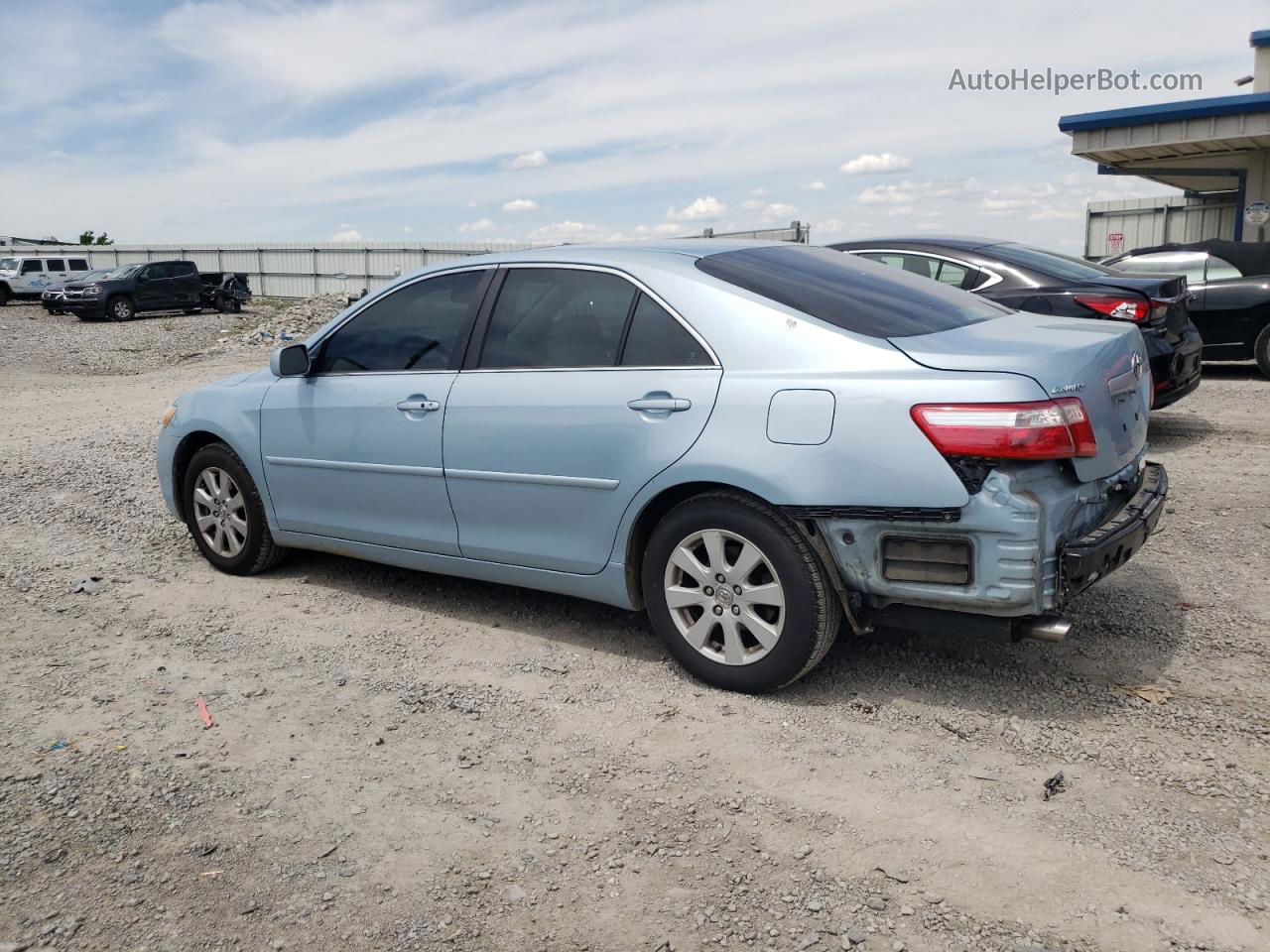 2009 Toyota Camry Se Blue vin: 4T1BK46K79U586622