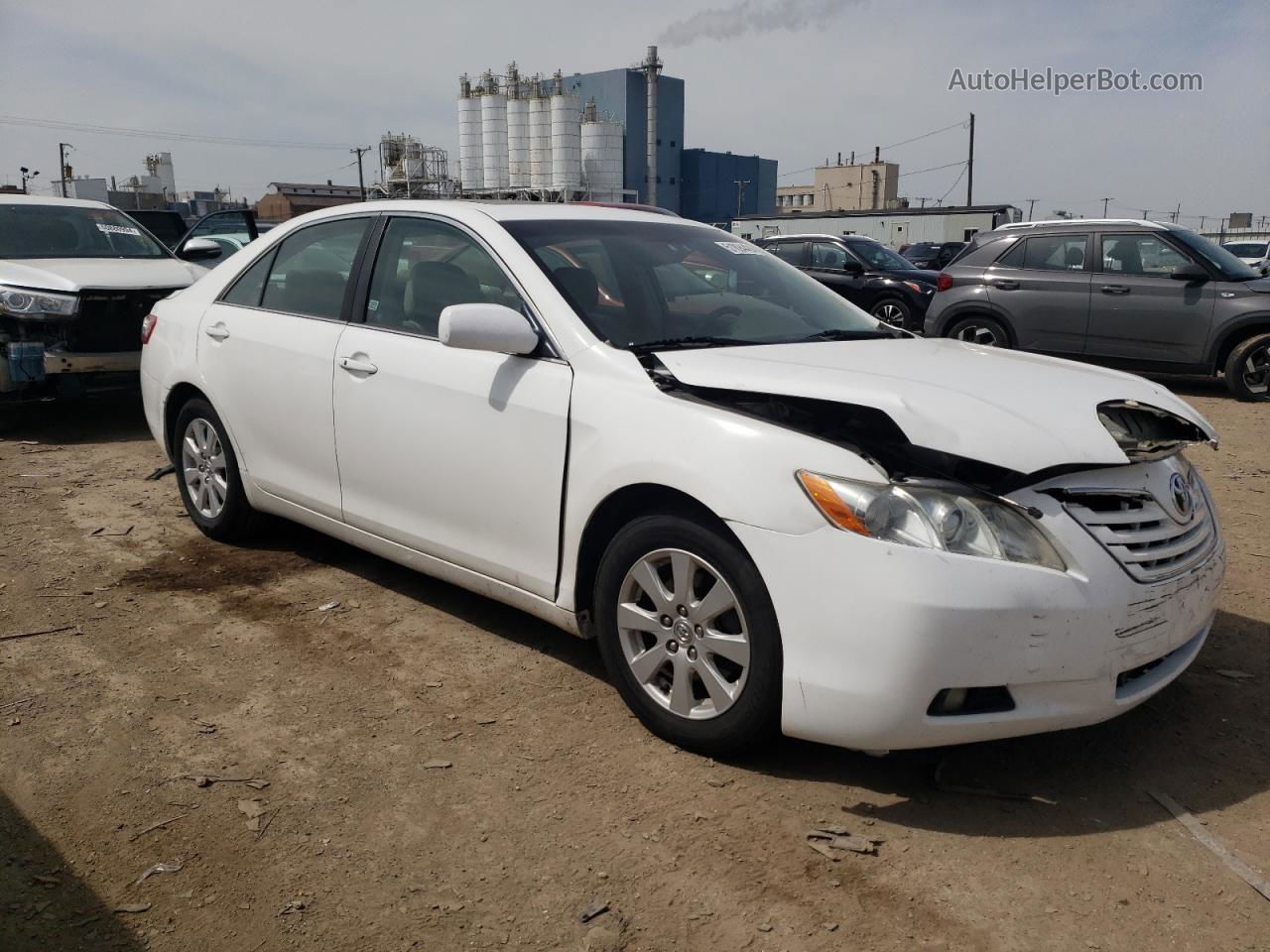 2009 Toyota Camry Se White vin: 4T1BK46K79U594655