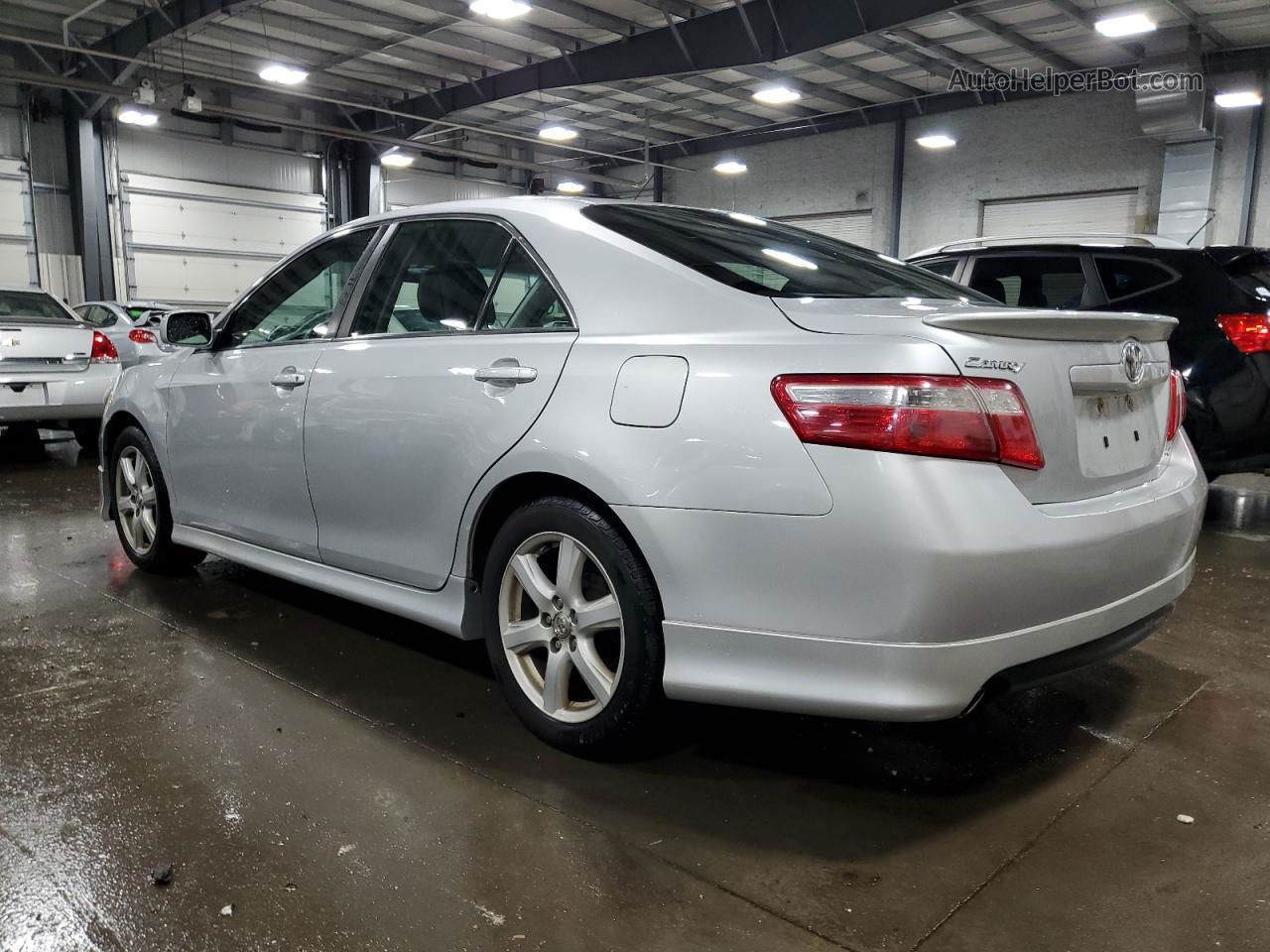 2007 Toyota Camry Le Silver vin: 4T1BK46K87U032244