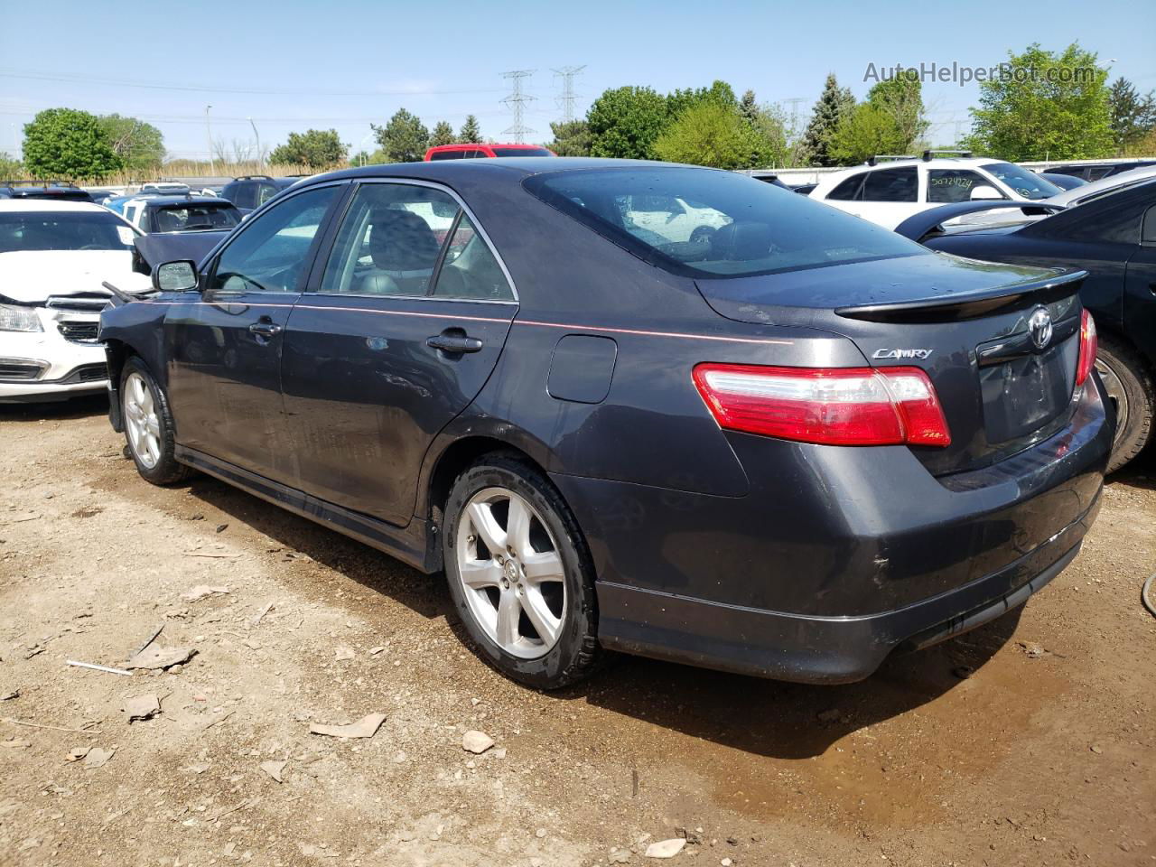 2009 Toyota Camry Se Gray vin: 4T1BK46K89U582885