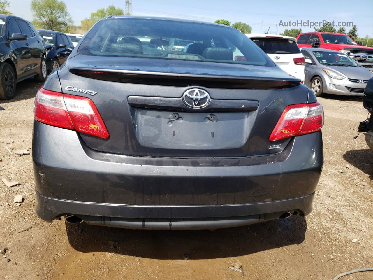 2009 Toyota Camry Se Gray vin: 4T1BK46K89U582885