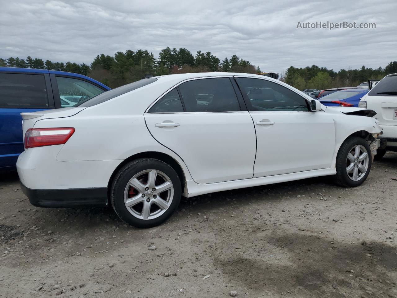 2009 Toyota Camry Se White vin: 4T1BK46K89U585169