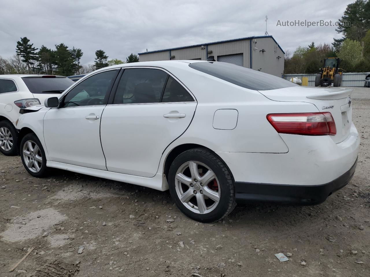 2009 Toyota Camry Se White vin: 4T1BK46K89U585169