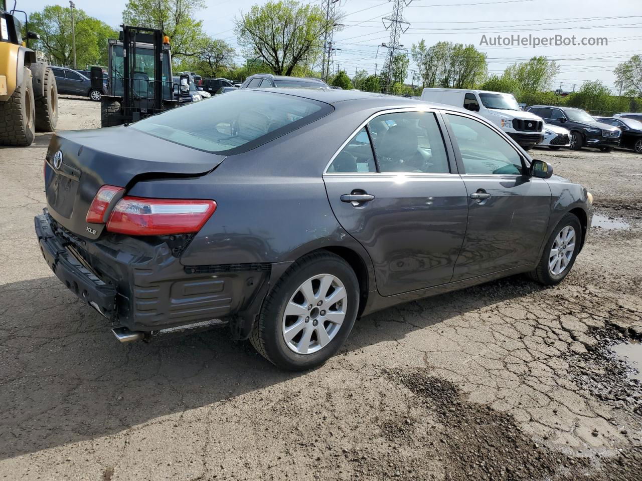 2009 Toyota Camry Se Серый vin: 4T1BK46K89U591828