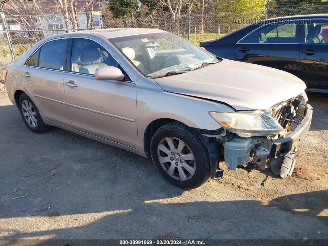 2007 Toyota Camry Xle V6 Gold vin: 4T1BK46K97U528217