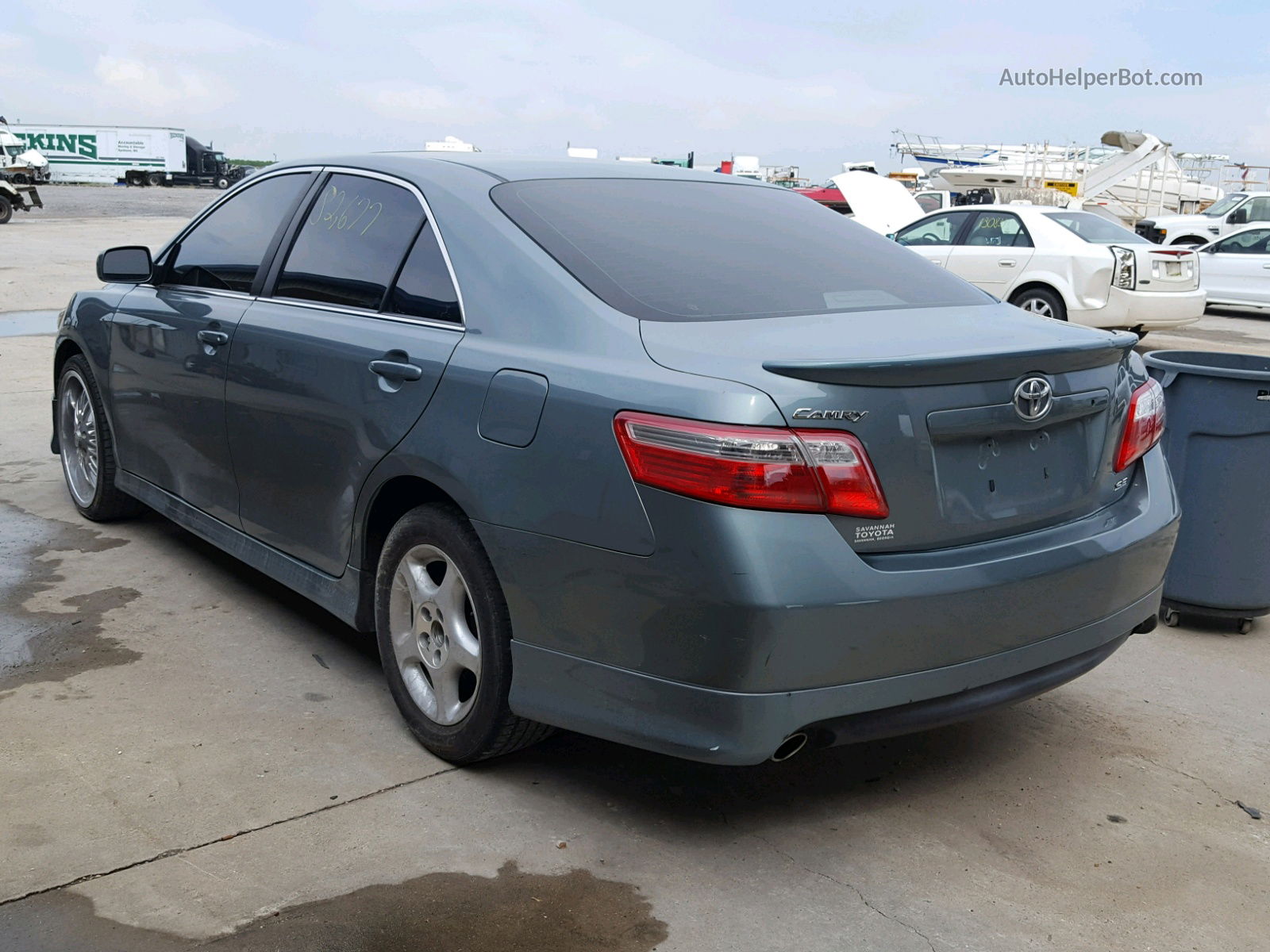 2007 Toyota Camry New Generation Le Зеленый vin: 4T1BK46K97U538679