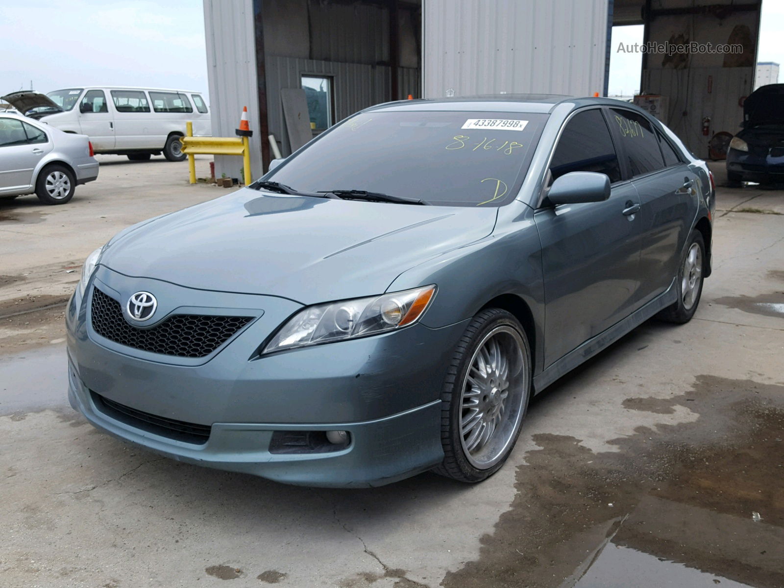 2007 Toyota Camry New Generation Le Green vin: 4T1BK46K97U538679