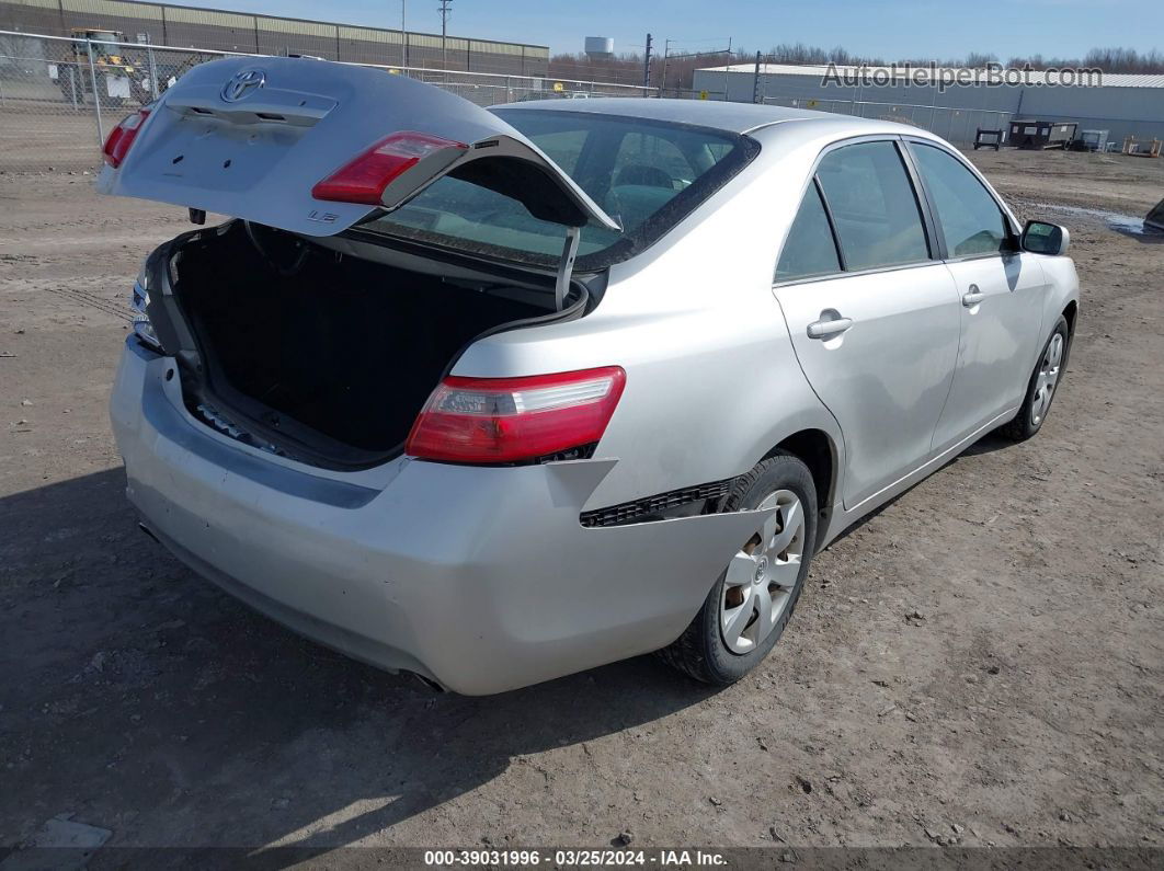 2009 Toyota Camry Le V6 Silver vin: 4T1BK46K99U086025