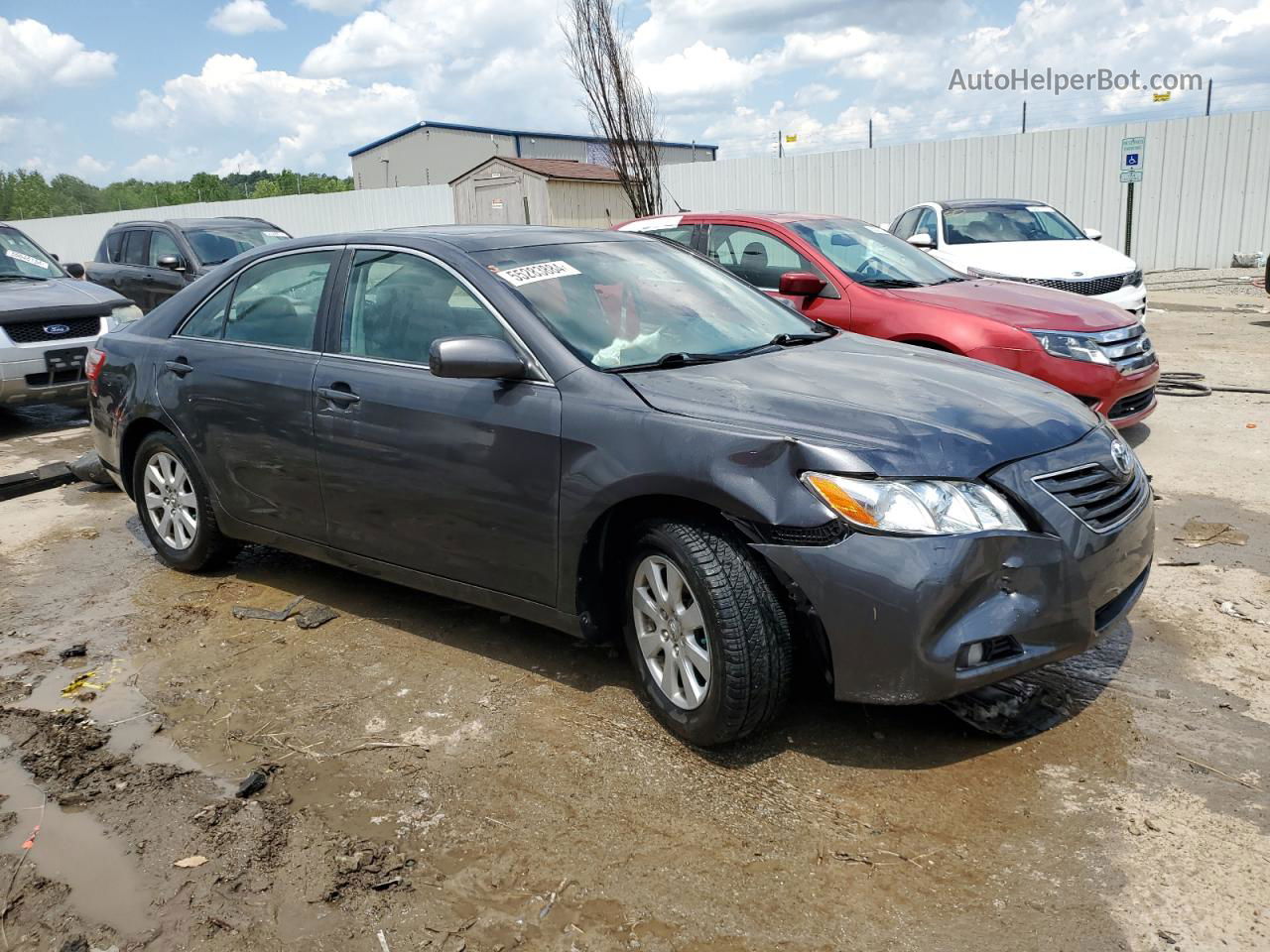 2009 Toyota Camry Se Gray vin: 4T1BK46K99U586315