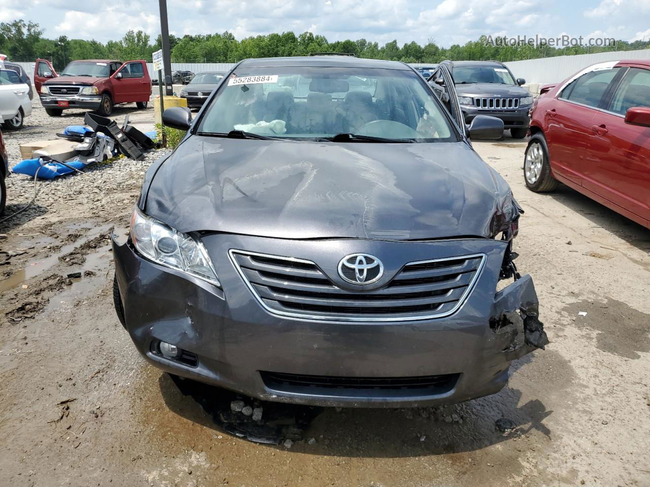 2009 Toyota Camry Se Gray vin: 4T1BK46K99U586315