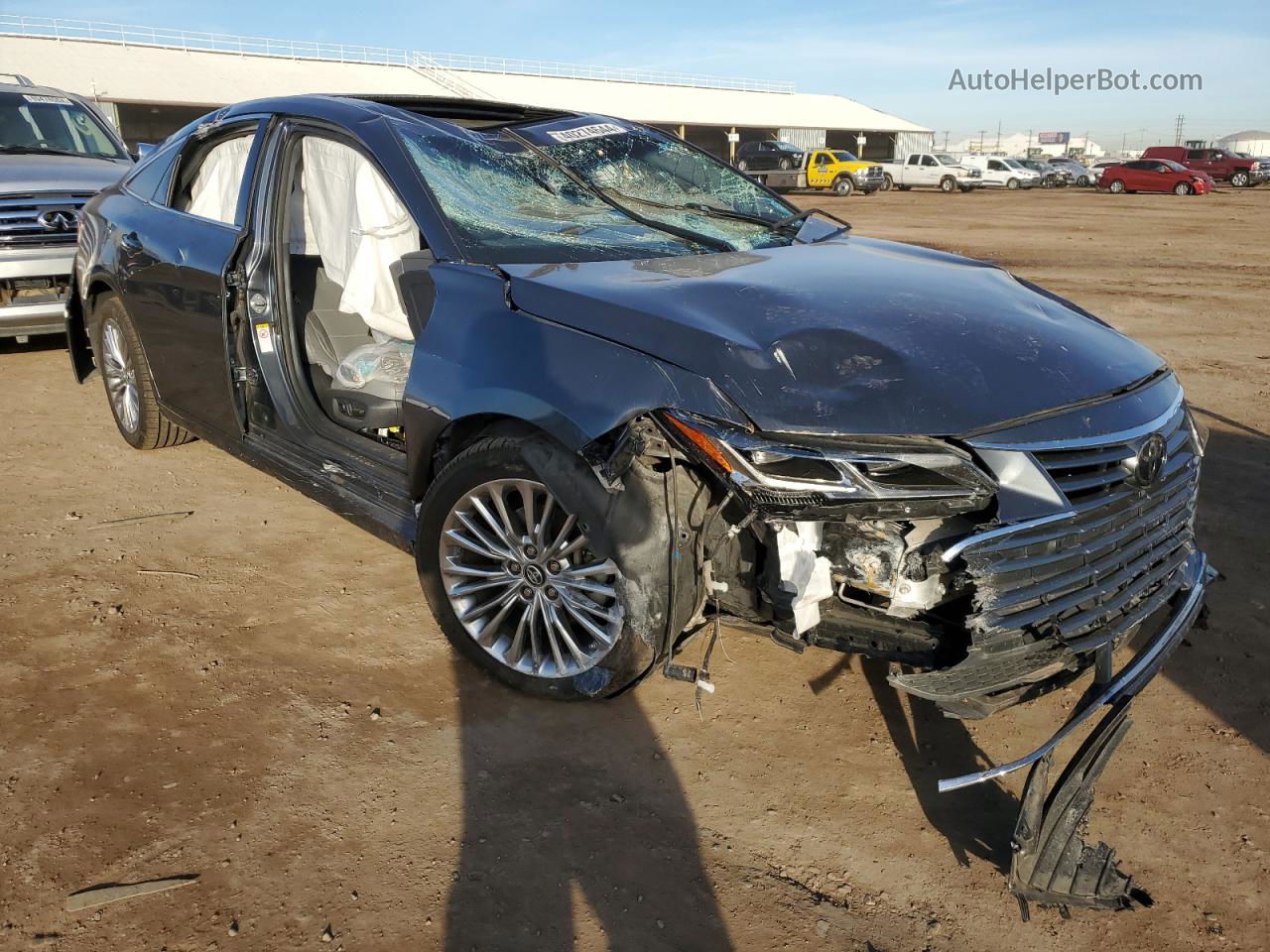 2019 Toyota Avalon Xle Серый vin: 4T1BZ1FB0KU006739