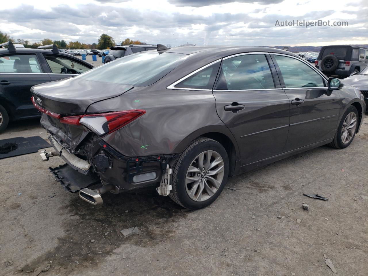 2019 Toyota Avalon Xle Gray vin: 4T1BZ1FB0KU012752