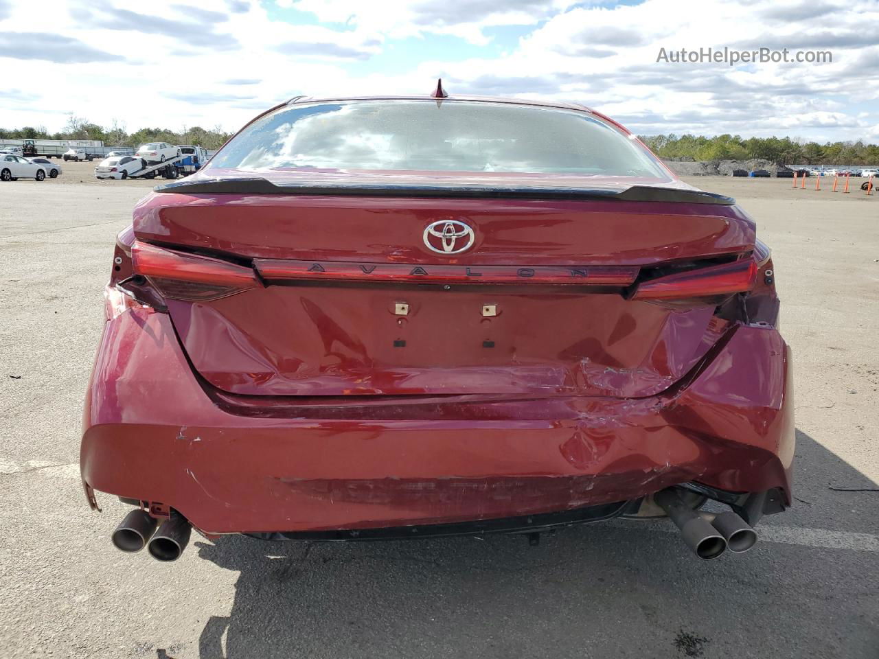 2019 Toyota Avalon Xle Red vin: 4T1BZ1FB0KU021533