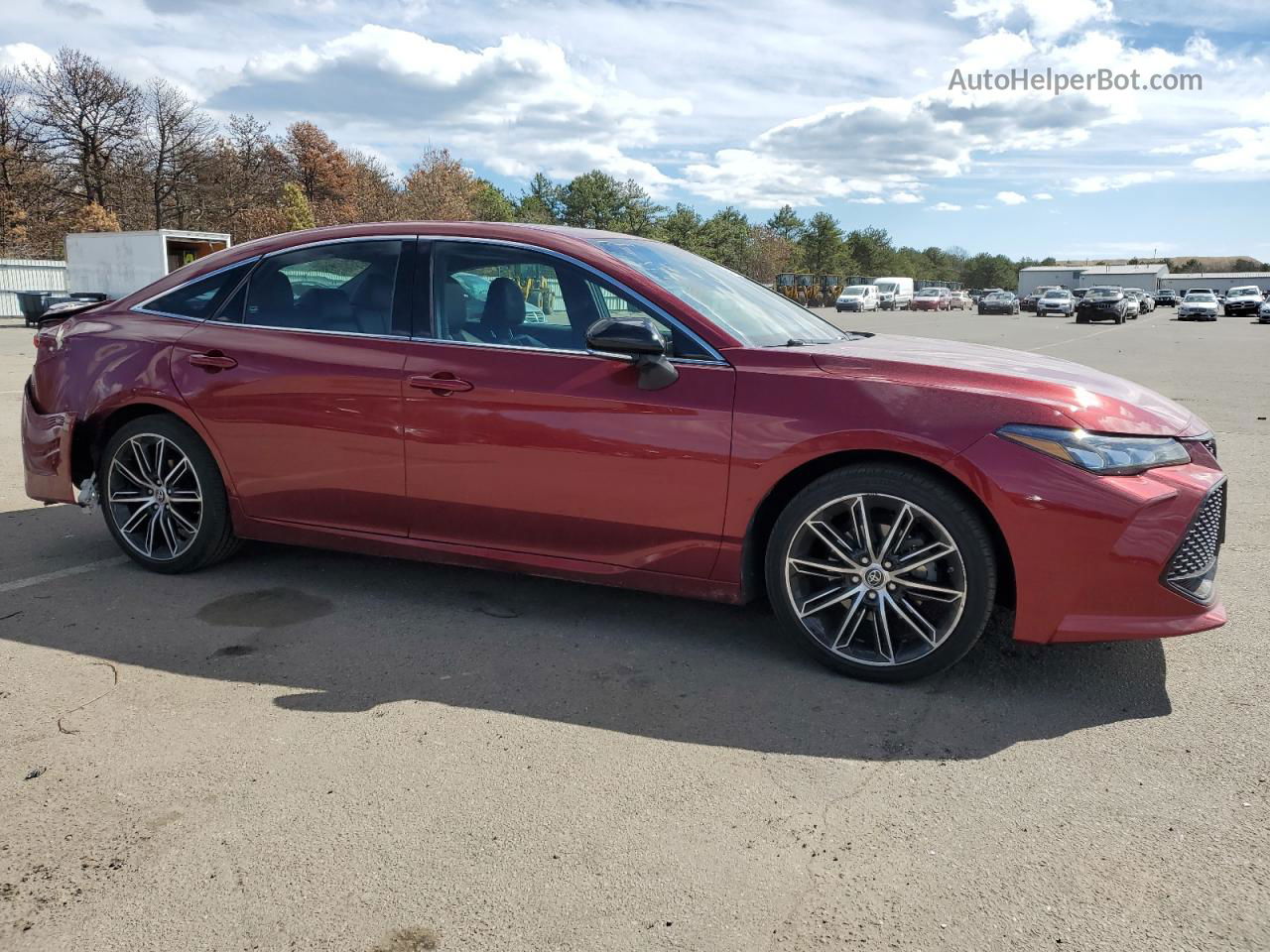 2019 Toyota Avalon Xle Red vin: 4T1BZ1FB0KU021533