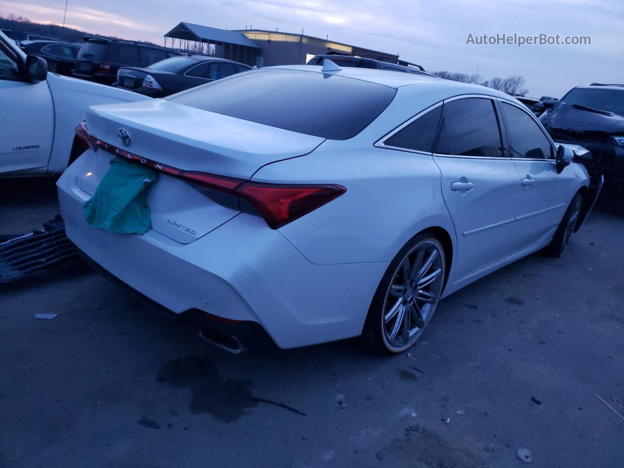 2019 Toyota Avalon Xle White vin: 4T1BZ1FB0KU032564