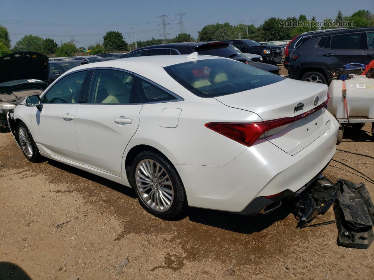 2019 Toyota Avalon Xle White vin: 4T1BZ1FB0KU033021